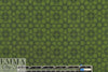 French navy motif on olive cotton shirting