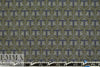 French indigo/olive/gray graphic cotton shirting