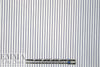 Italian yarn-dye stripe cotton shirting - thin navy/white