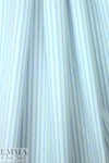 Br00ks Bros. damask stripe cotton shirting - light blue/white 2 yd
