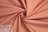 Br00ks Bros. yarn-dyed stripe cotton shirting - tangerine