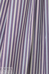 Br00ks Bros. yarn-dyed stripe cotton shirting - mulberry 1.5 yds