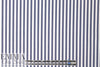 Italian yarn-dye stripe cotton shirting - dk. navy/white