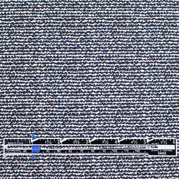 French 'jazzy jot' printed cotton shirting 1.125 yds