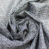 French 'jazzy jot' printed cotton shirting 1.125 yds