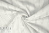 Italian black/white jacquard yarn-dyed cotton shirting