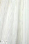 Italian black/white jacquard yarn-dyed cotton shirting