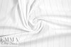 Italian hairline stripe cotton stretch shirting 2.625 yd