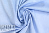 oxford cloth cotton shirting - blue/white 1 yard