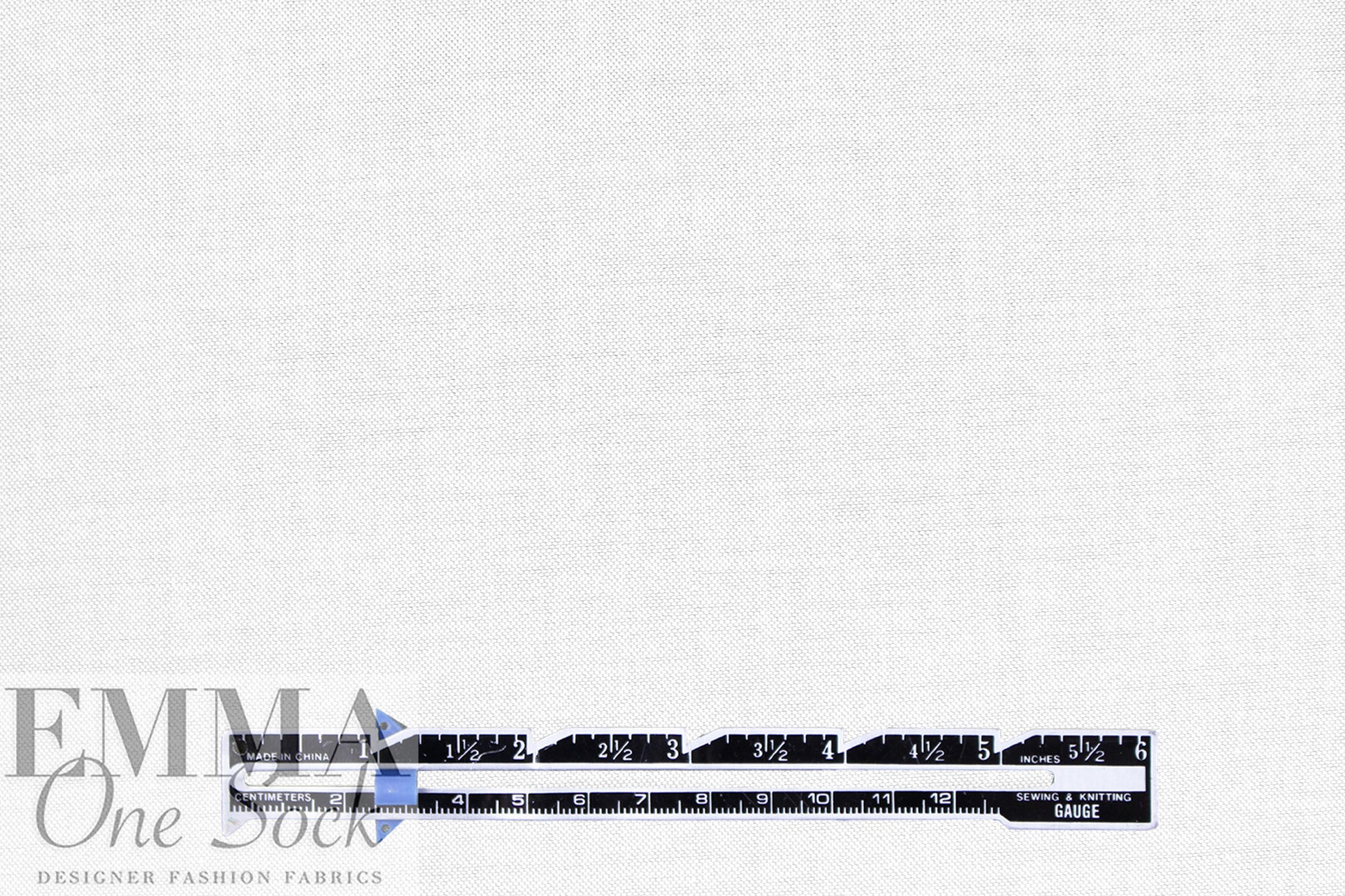 oxford cloth cotton shirting - white/white .5 yds