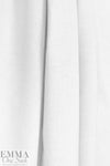 oxford cloth cotton shirting - white/white 2 yds