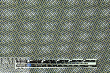 Italian little graphic cotton shirting - cadet/army 1.375 yds