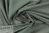 Italian little graphic cotton shirting - cadet/army 1.375 yds