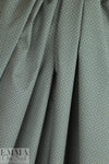 Italian little graphic cotton shirting - cadet/army 1.75 yd