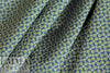 Italian little graphic cotton shirting - cadet/army 1.125 yds