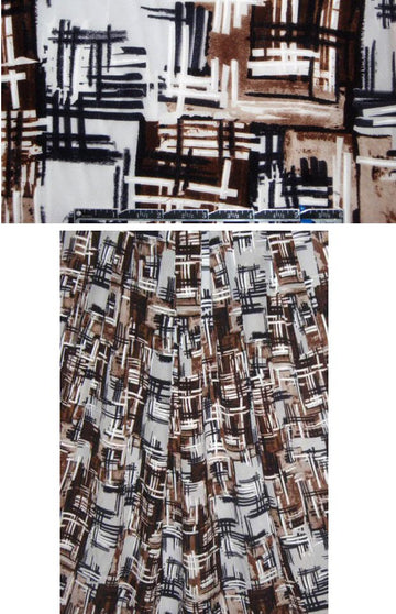 0scar Italian deconstructed plaid silk CDC