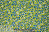NY designer 'little blues' silk crepe de chine