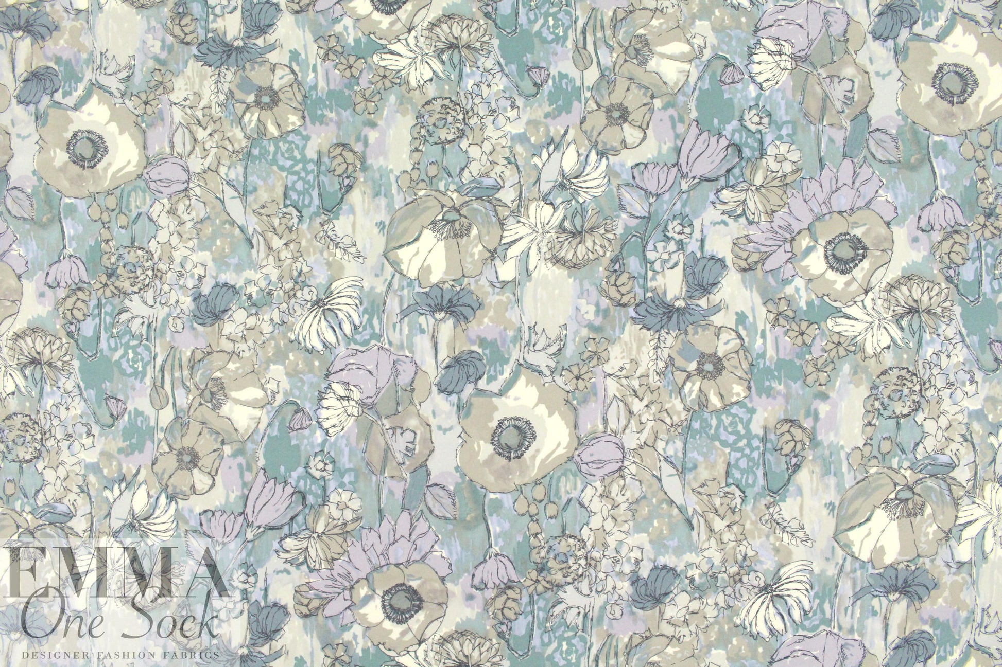 Rebecca Tayl0r 'pen and ink' stretch silk blouseweight