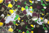 M@x Mara silk crepe woven - stylized floral .75 yds