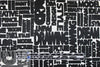Italian 'designing words' silk/viscose satin woven 1.875 yd
