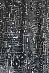 Italian 'designing words' silk/viscose satin woven 1.66 yd