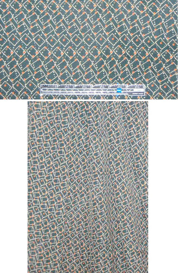 Anne K1ein 'domino effect' graphic silk 1.25 yds