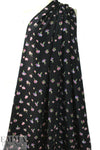 CA designer pretty blossoms silk crepe de chine