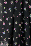 CA designer pretty blossoms silk crepe de chine