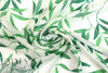 Caroline C0nstas floating leaves silk chiffon