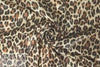 Italian stretch silk charmeuse - leopard print