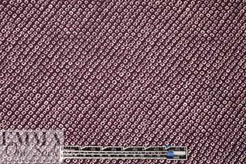 NY designer violet/ivory little graphic silk CDC 1 yard