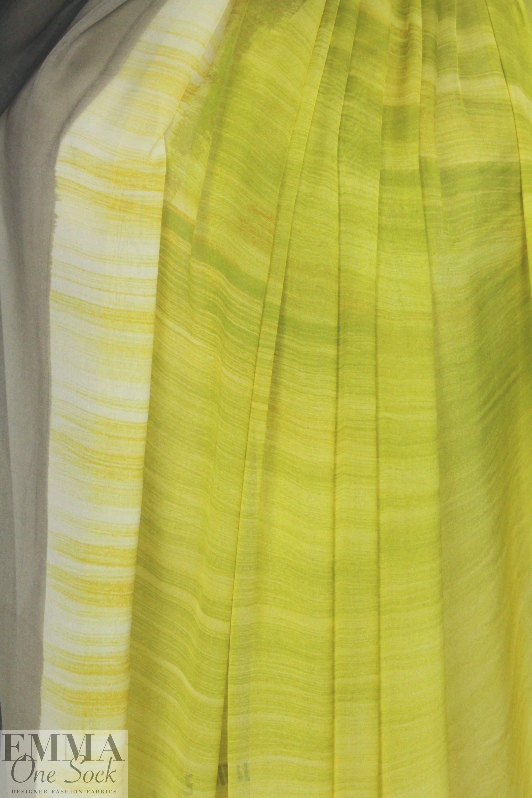 Carmen Marc Va1vo 'solar radiance' silk chiffon