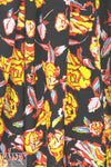 famous designer edgy floral no.1 silk blouseweight