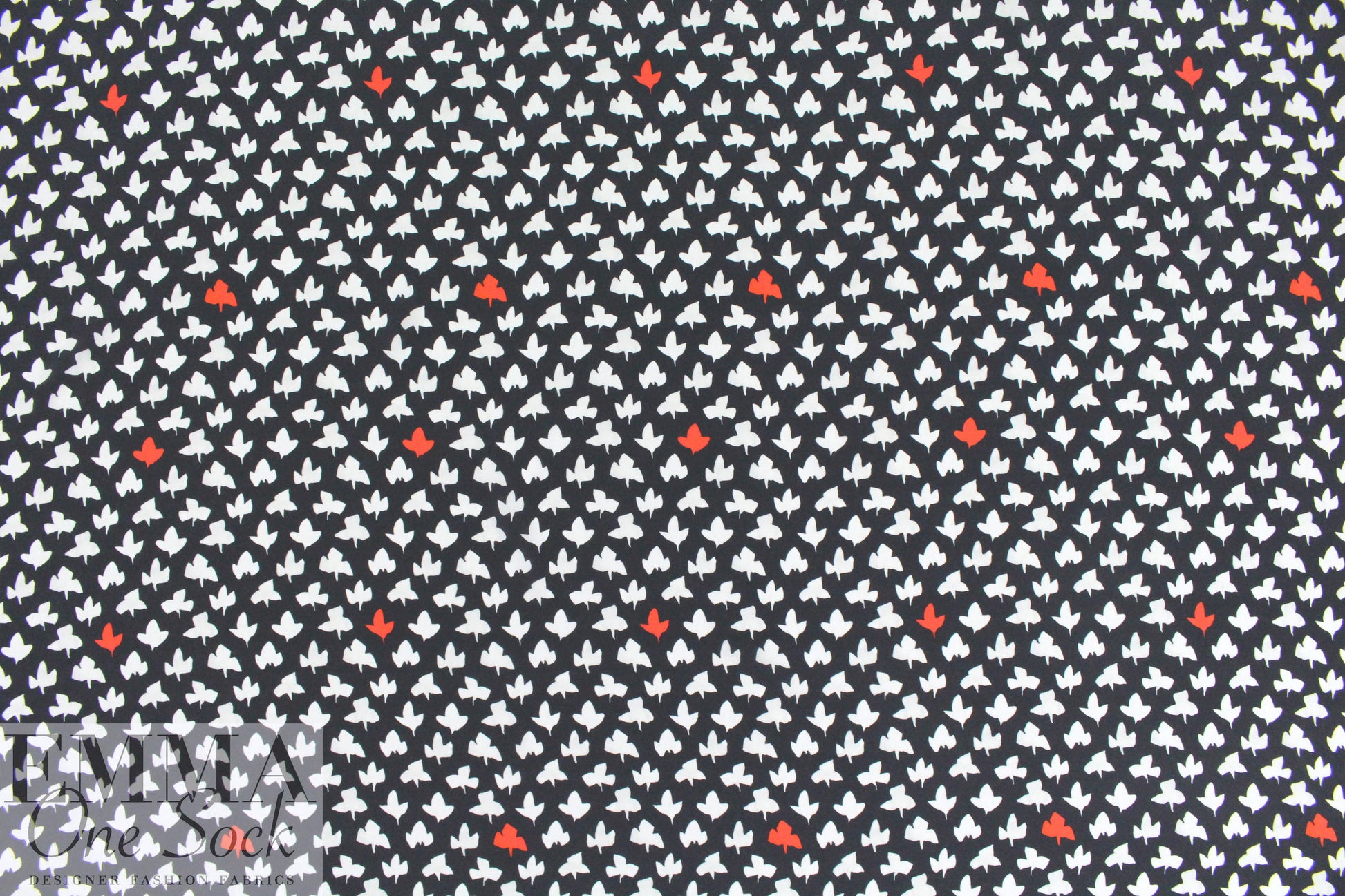 famous designer hidden clover silk blouseweight 1.375 yds