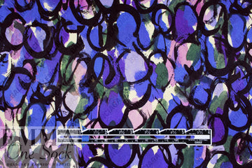 Italian Ba1enciaga signed, printed silk jacquard  .75 yds