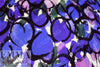 Italian Ba1enciaga signed, printed silk jacquard  1 yard