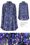 Italian Ba1enciaga signed, printed silk jacquard  .625 yds