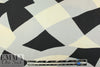 Italian panel silk twill woven - 'gingham warp' 1.75 yds
