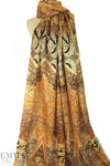 Italian Etr0 silk blouseweight - bronze/spice