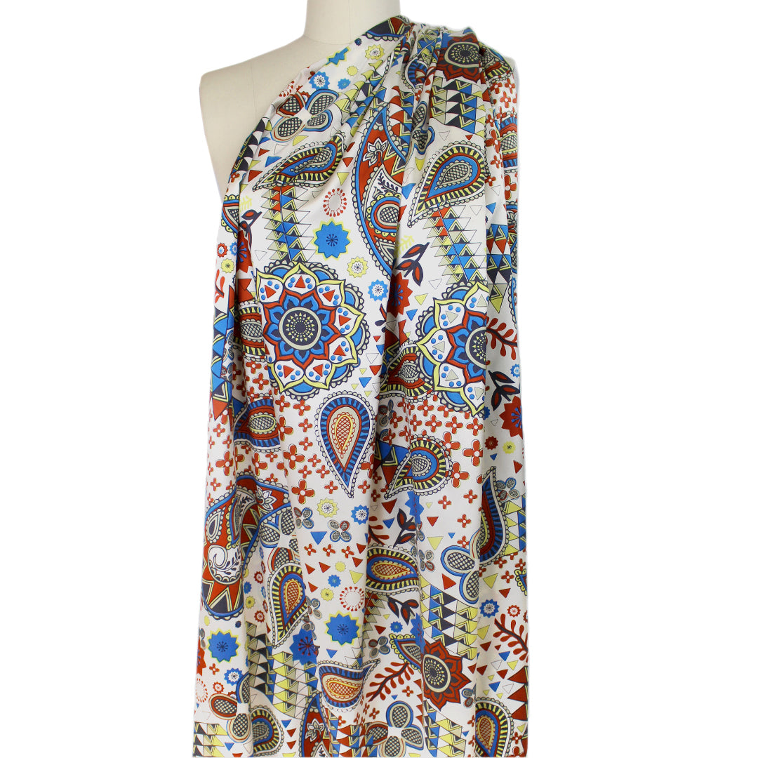 'Seville memoir' silk stretch charmeuse 1.5 yd