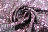 Italian plum meadow refined silk blouseweight woven 1.25 yds
