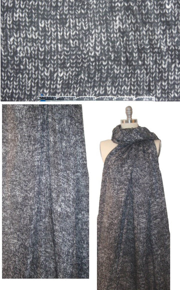 H@ute Hippie 'knit stitch' silk georgette