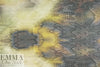 Italian amber python ombre' silk chiffon 1.375 yd