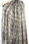 The0ry 'rainfall' abstract silk chiffon 1.875 yd