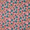 Johnny W@s 'floral on pink' printed silk voile
