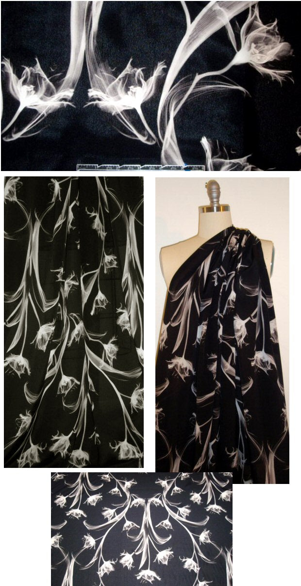 Jas0n Wu smokey flowers silk woven blouseweight