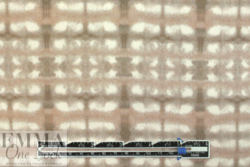 CA designer egdy grid neutrals silk crepe de chine .75 yds