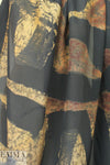 Lander0 silk blouseweight - batiky abstract