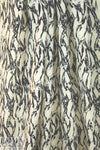 Italian silk crepe de chine - bamboo silhouette 1.75 yd