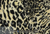 NY designer black/gray/cornsilk animal silk charmeuse 1.5 yds